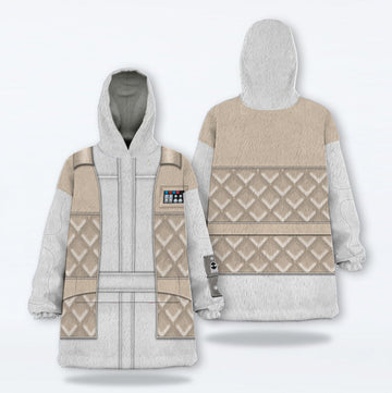 MakerHuman Leia Cosplay & Costume Over Size Hoodie Fleece One Size