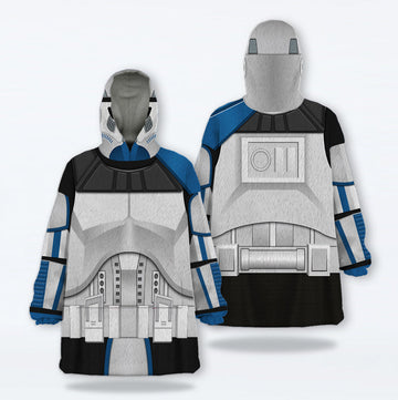 MakerHuman Captain Rex Cosplay & Costume Over Size Hoodie Fleece One Size