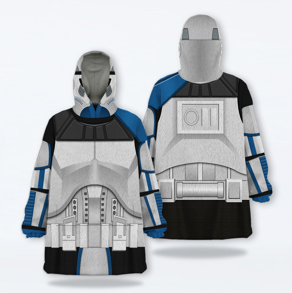 MakerHuman Captain Rex Cosplay & Costume Over Size Hoodie Fleece One Size