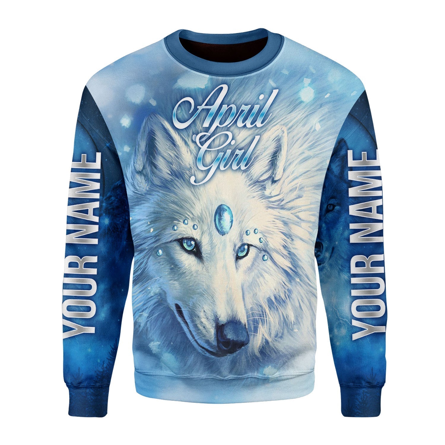 YMskins Personalized Tops April Girl All Over Printed