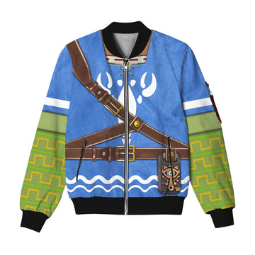 MakerHuman Hero's Clothes - Wind Waker Attire Bomber Jacket