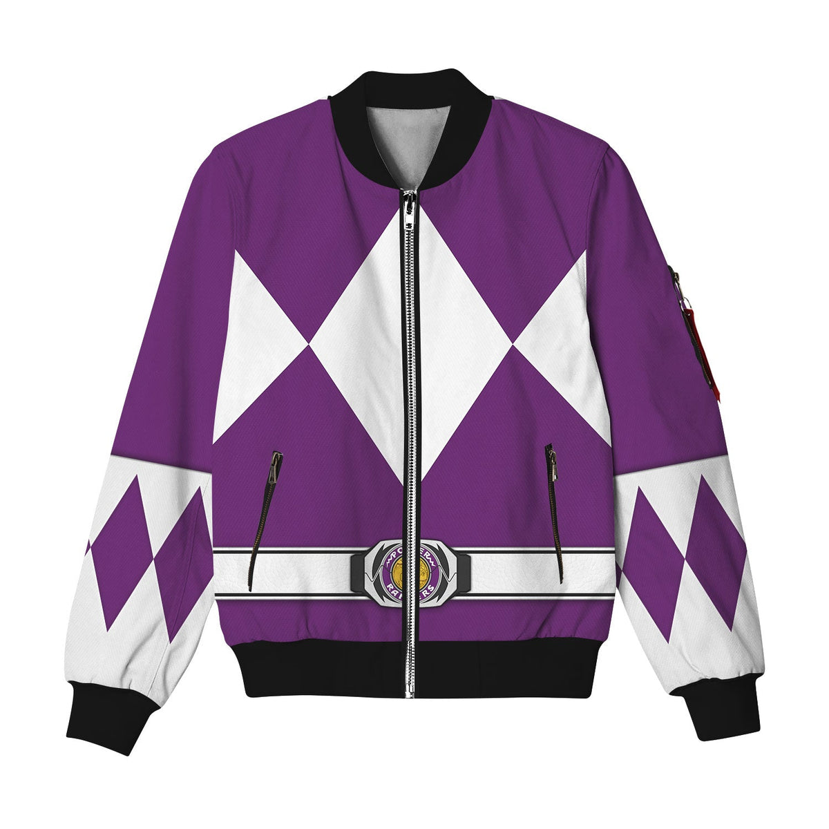 MakerHuman Bulk and Skull Purple Ranger Bomber Jacket