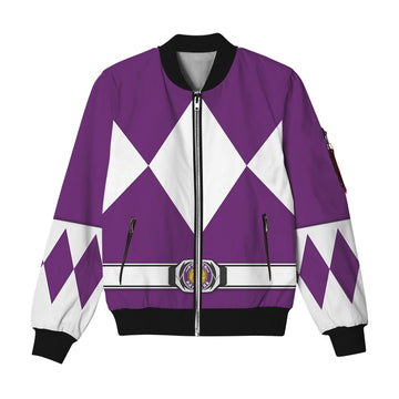MakerHuman Bulk and Skull Purple Ranger Bomber Jacket