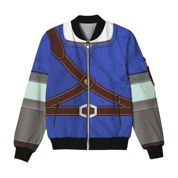MakerHuman Knights of Skyloft Blue Bomber Jacket