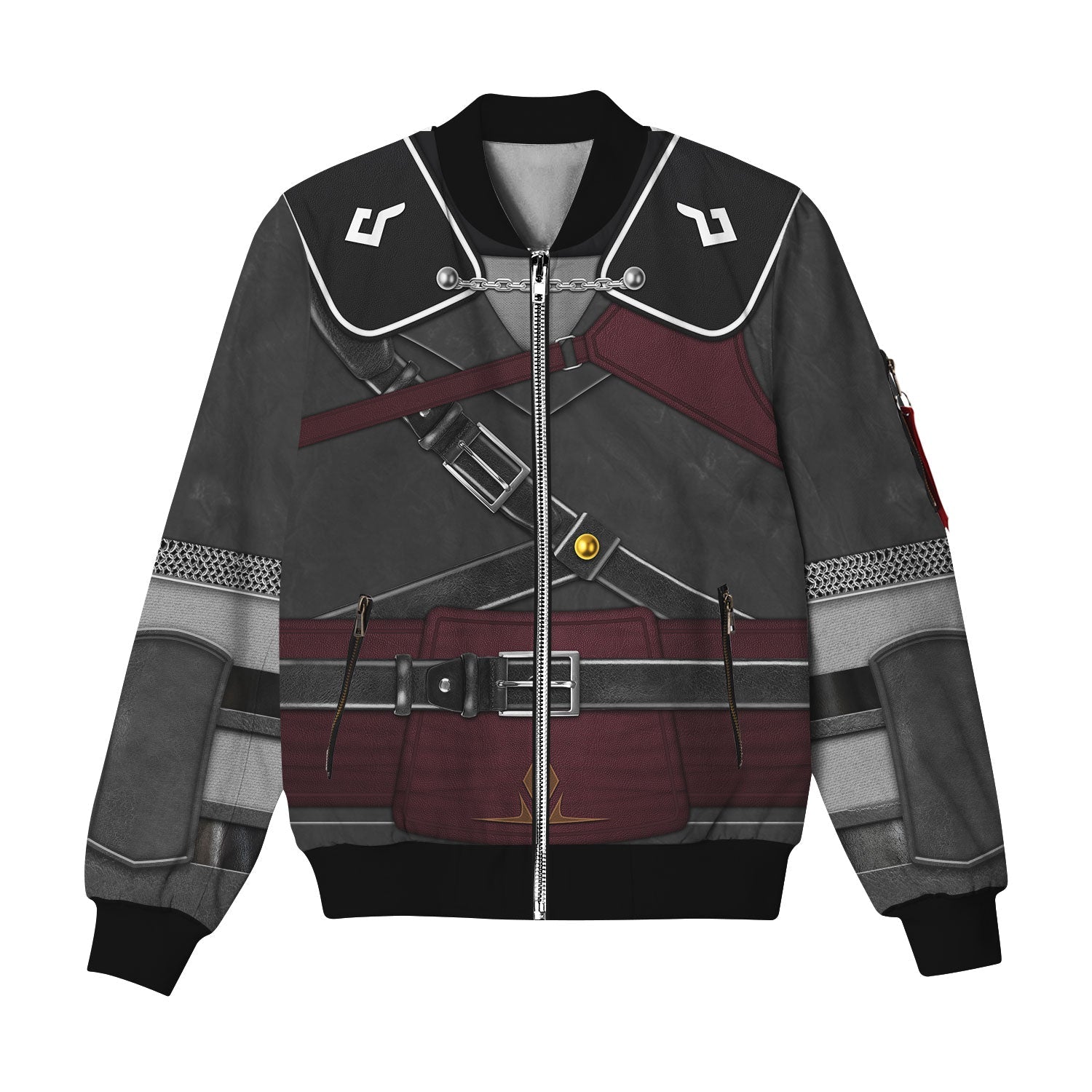 MakerHuman Tears Of The Kingdom Dark Link Attire Bomber Jacket