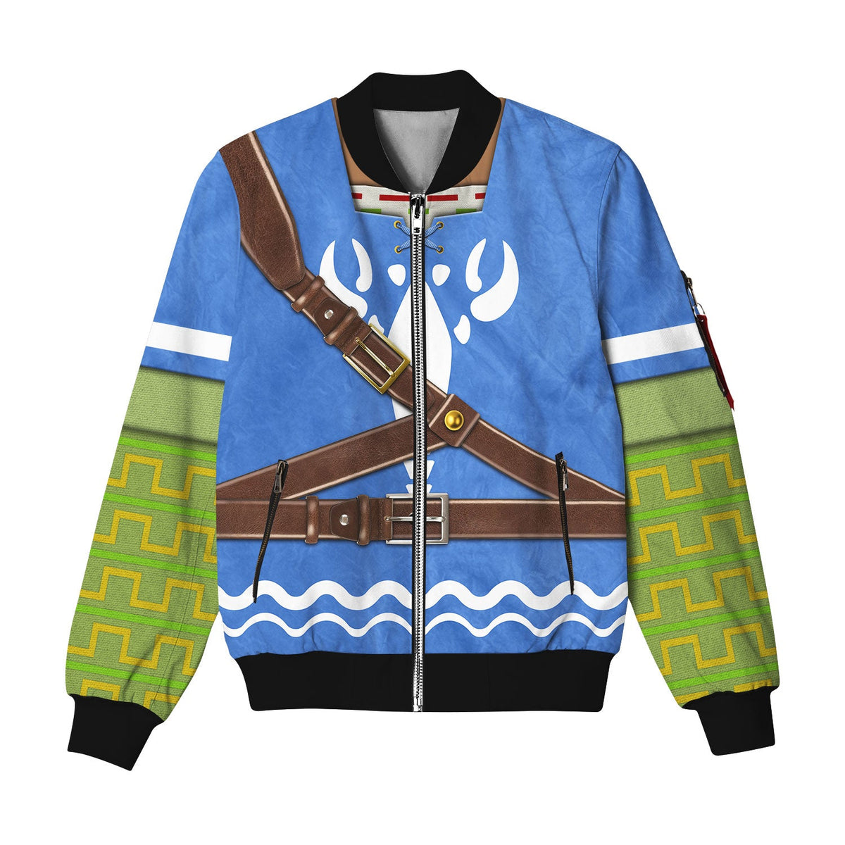 MakerHuman Hero's Clothes - Wind Waker Attire Shield Bomber Jacket