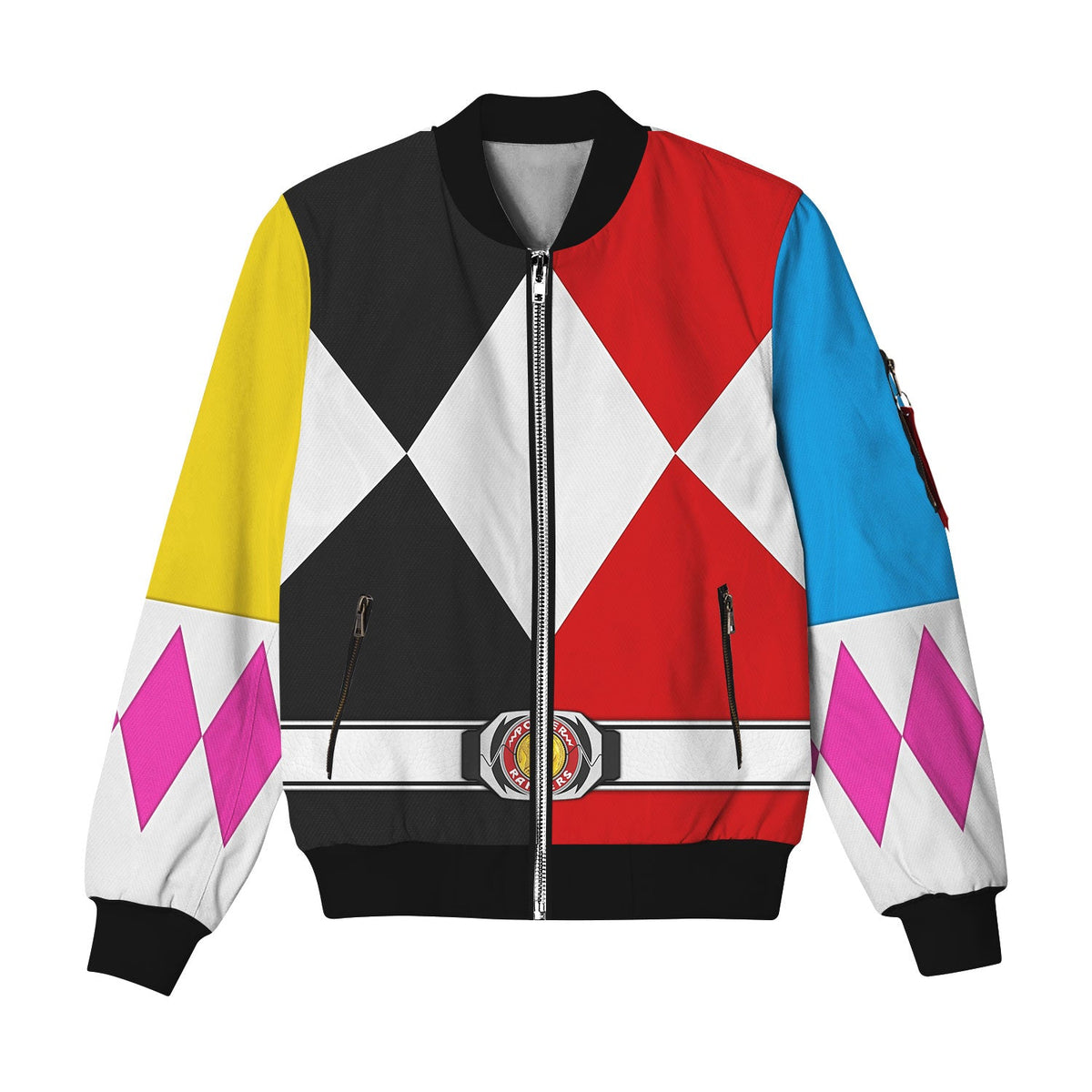 MakerHuman Every Current Mighty Morphin Team Bomber Jacket