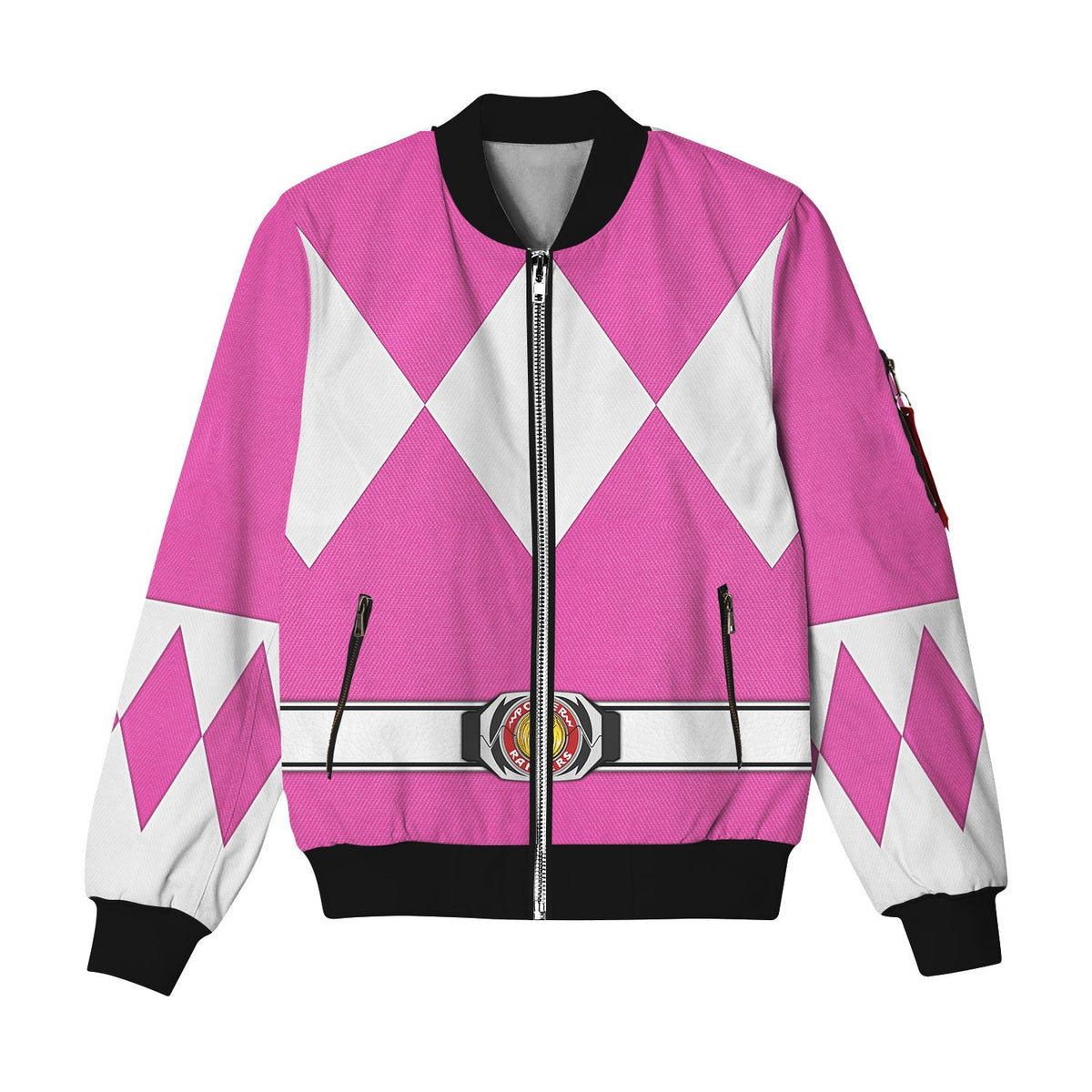 MakerHuman Pink Ranger Mighty Morphin Bomber Jacket
