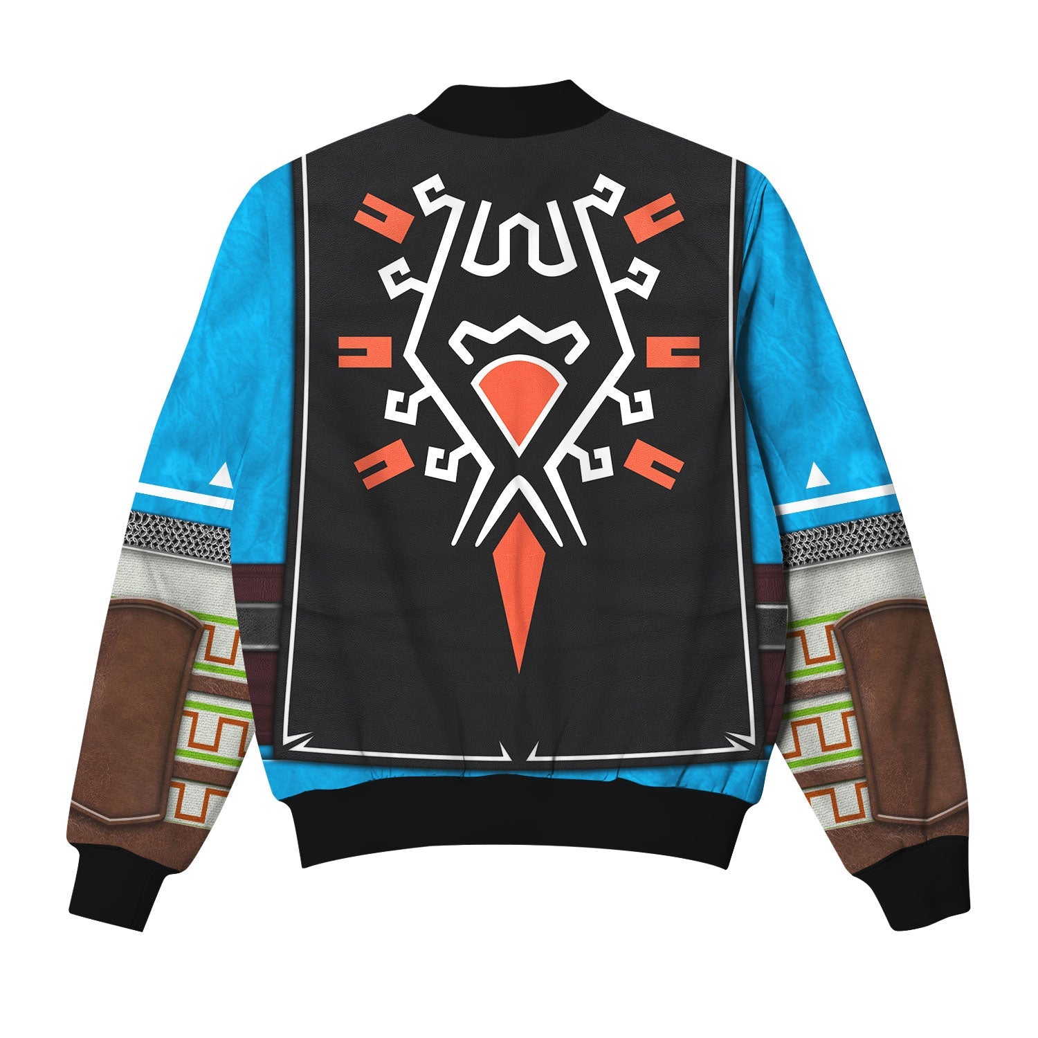 MakerHuman Tears Of The Kingdom Link Champion's Tunic Attire Bomber Jacket