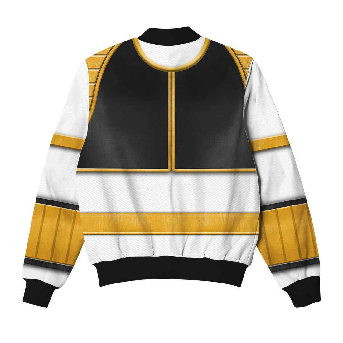 MakerHuman White Ranger Mighty Morphin Bomber Jacket