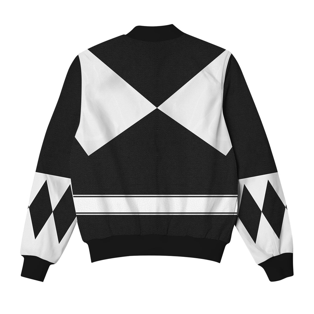 MakerHuman Black Ranger Mighty Morphin Bomber Jacket