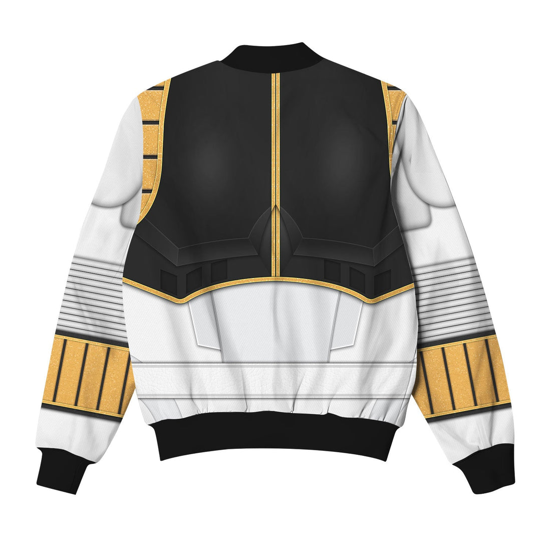 MakerHuman 1995 White Ranger Mighty Morphin Bomber Jacket