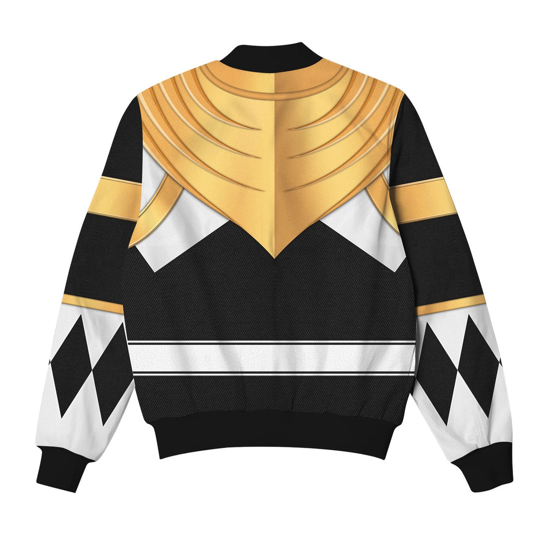 MakerHuman Black Ranger Dragon Shield Bomber Jacket