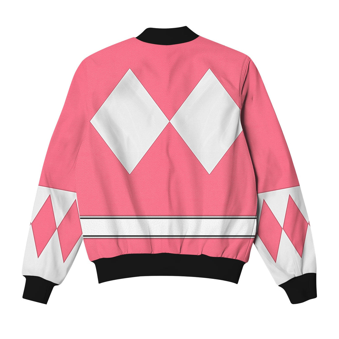 MakerHuman Pink Ranger Mighty Morphin The Movie (1995) Bomber Jacket