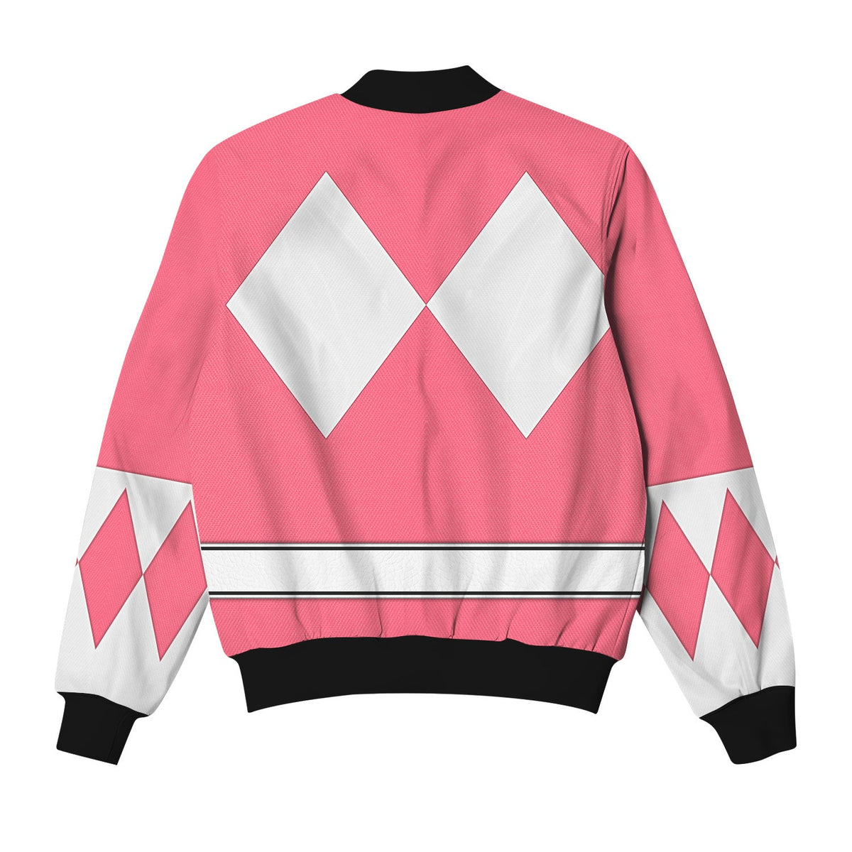 MakerHuman Pink Ranger Mighty Morphin The Movie (1995) Bomber Jacket