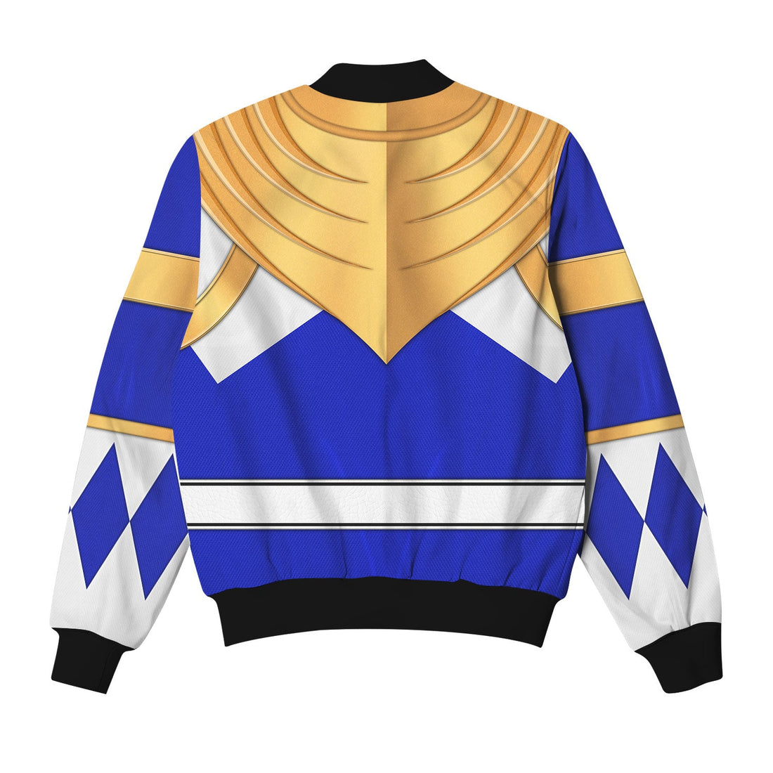 MakerHuman Blue Ranger Dragon Shield Bomber Jacket