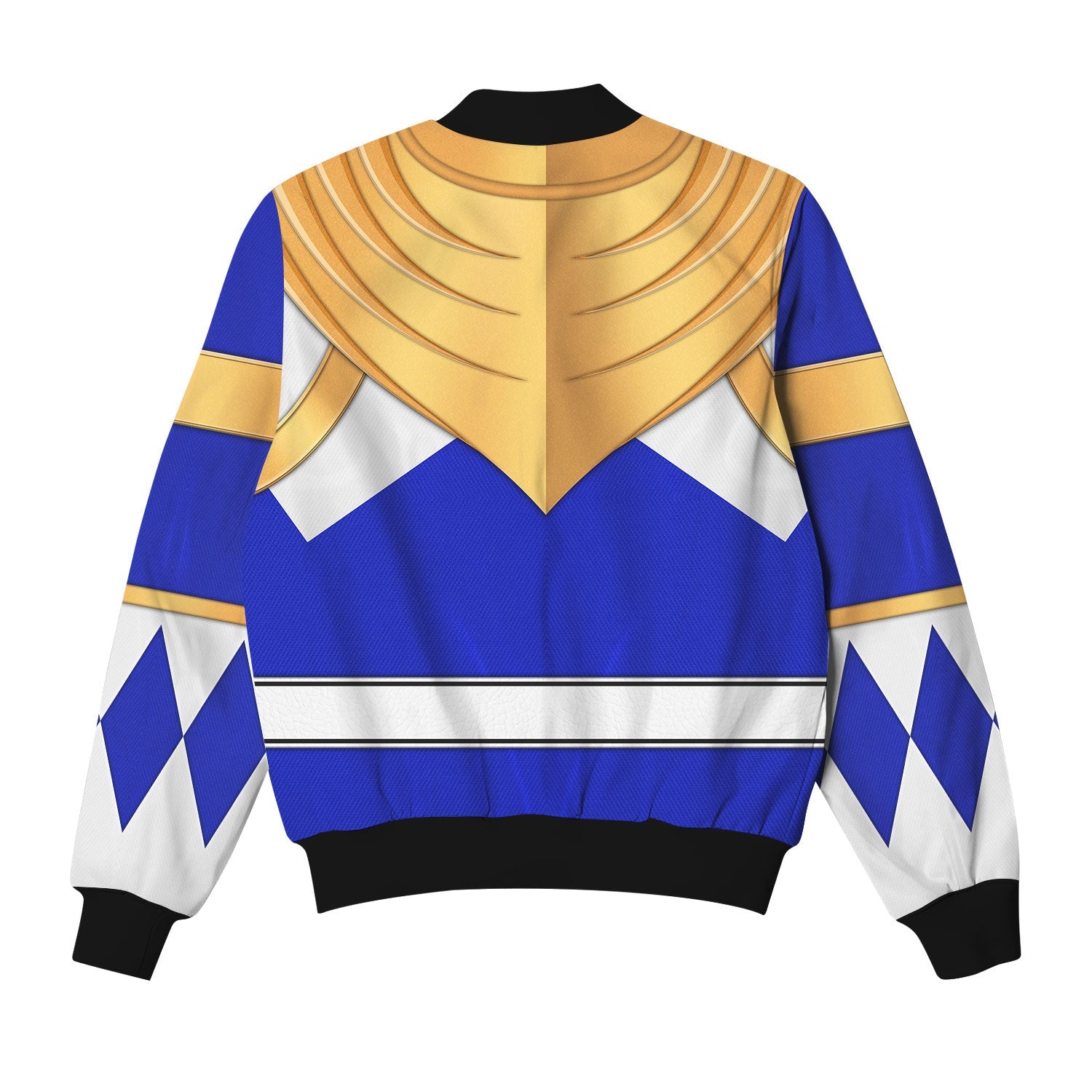 MakerHuman Blue Ranger Dragon Shield Bomber Jacket