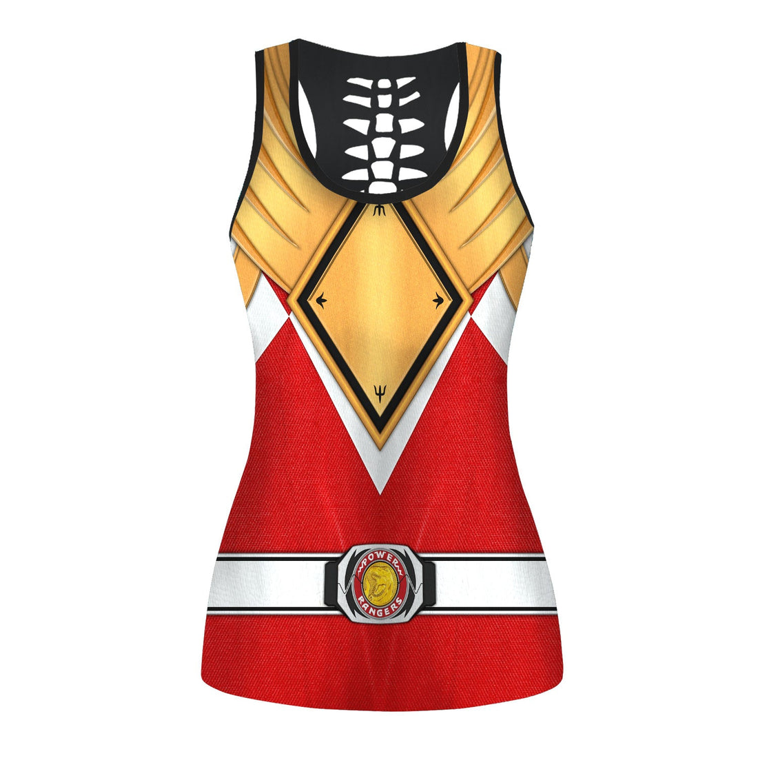 Red Ranger Dragon Shield Tank Tops & Leggings