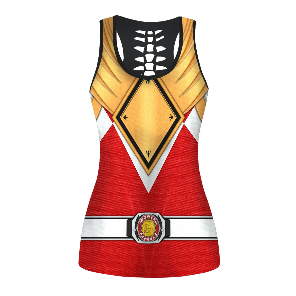 Red Ranger Dragon Shield Tank Tops & Leggings