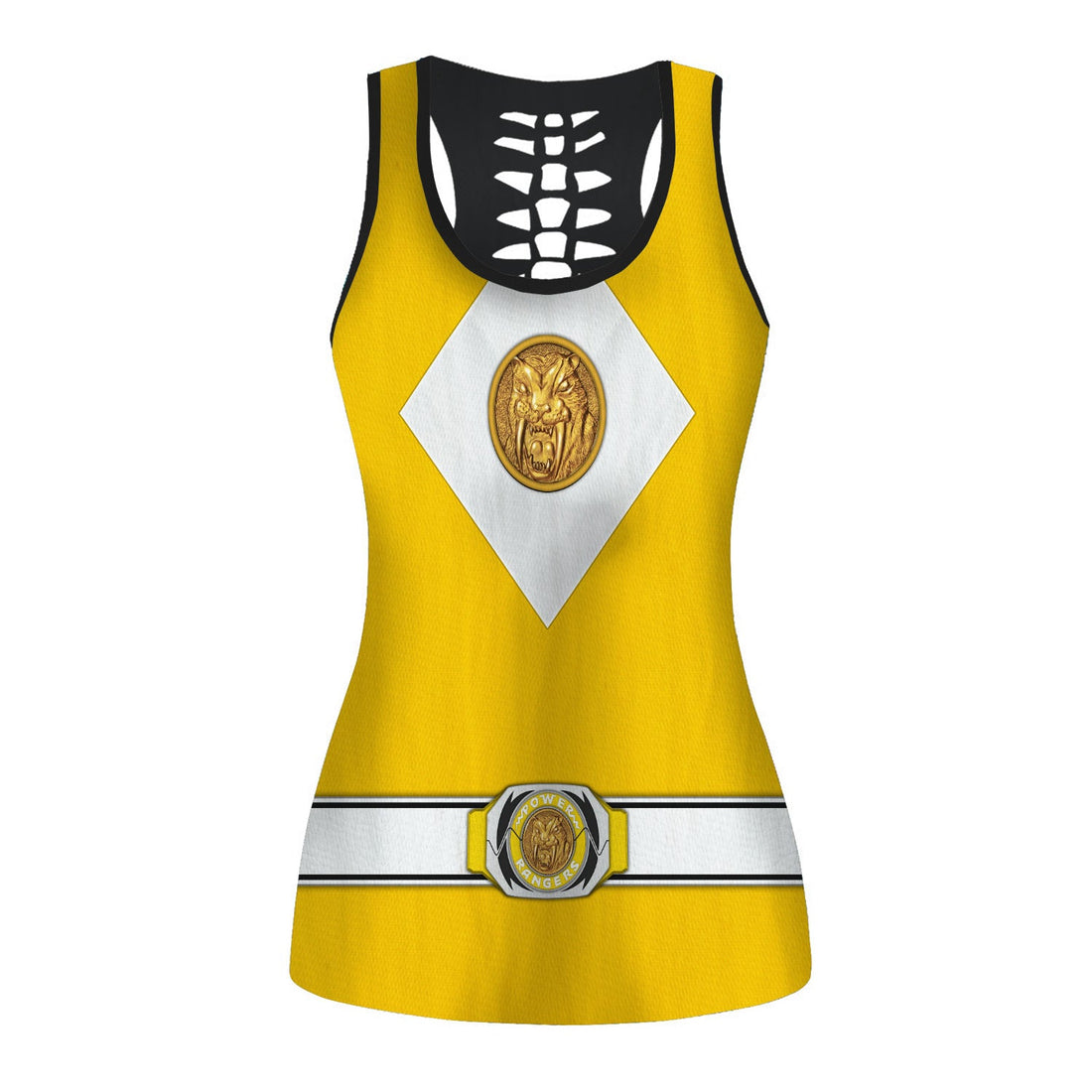Yellow Ranger Mighty Morphin The Movie (1995) Tank Tops & Leggings