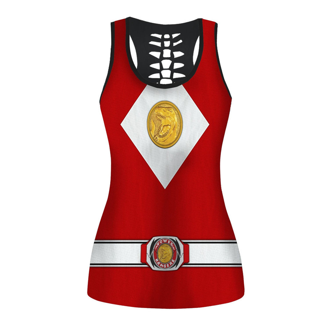 Red Ranger Mighty Morphin The Movie (1995) Tank Tops & Leggings