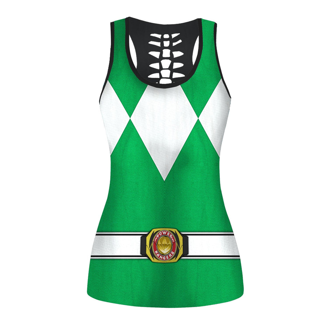 Green Ranger Mighty Morphin Tank Tops & Leggings