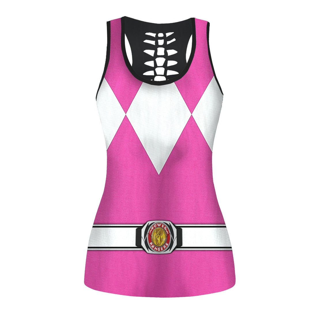 Pink Ranger Mighty Morphin Tank Tops & Leggings