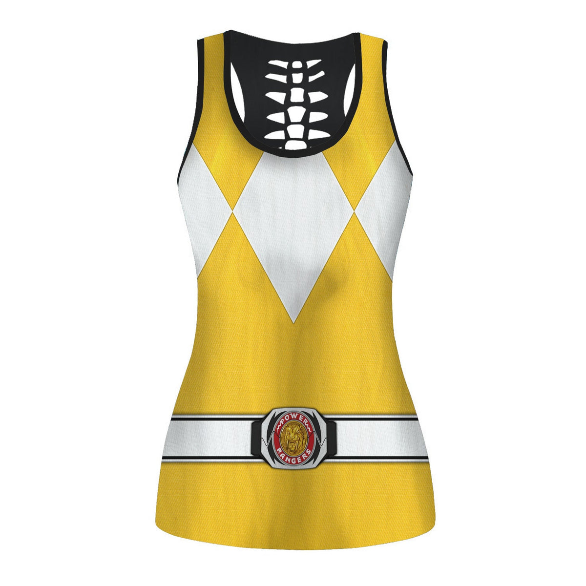 Yellow Ranger Mighty Morphin Tank Tops & Leggings