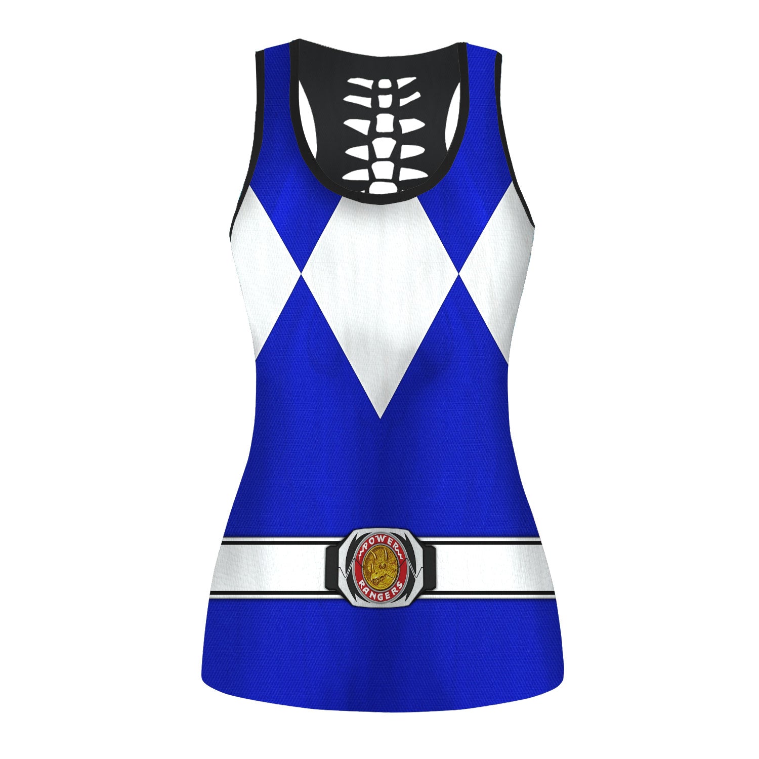 Blue Ranger Mighty Morphin Tank Tops & Leggings