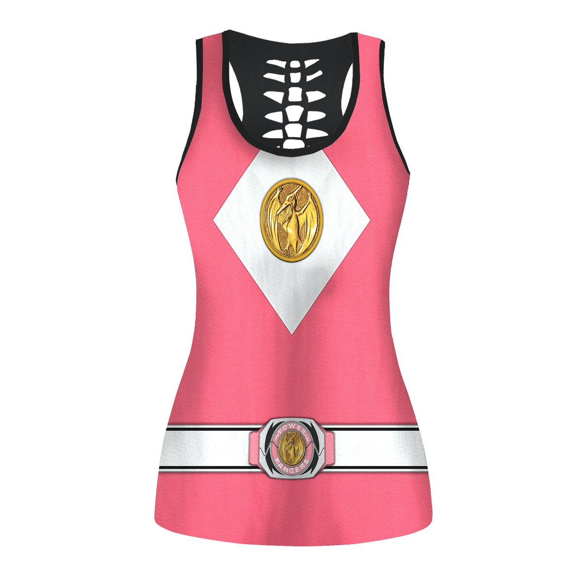 Pink Ranger Mighty Morphin The Movie (1995) Tank Tops & Leggings