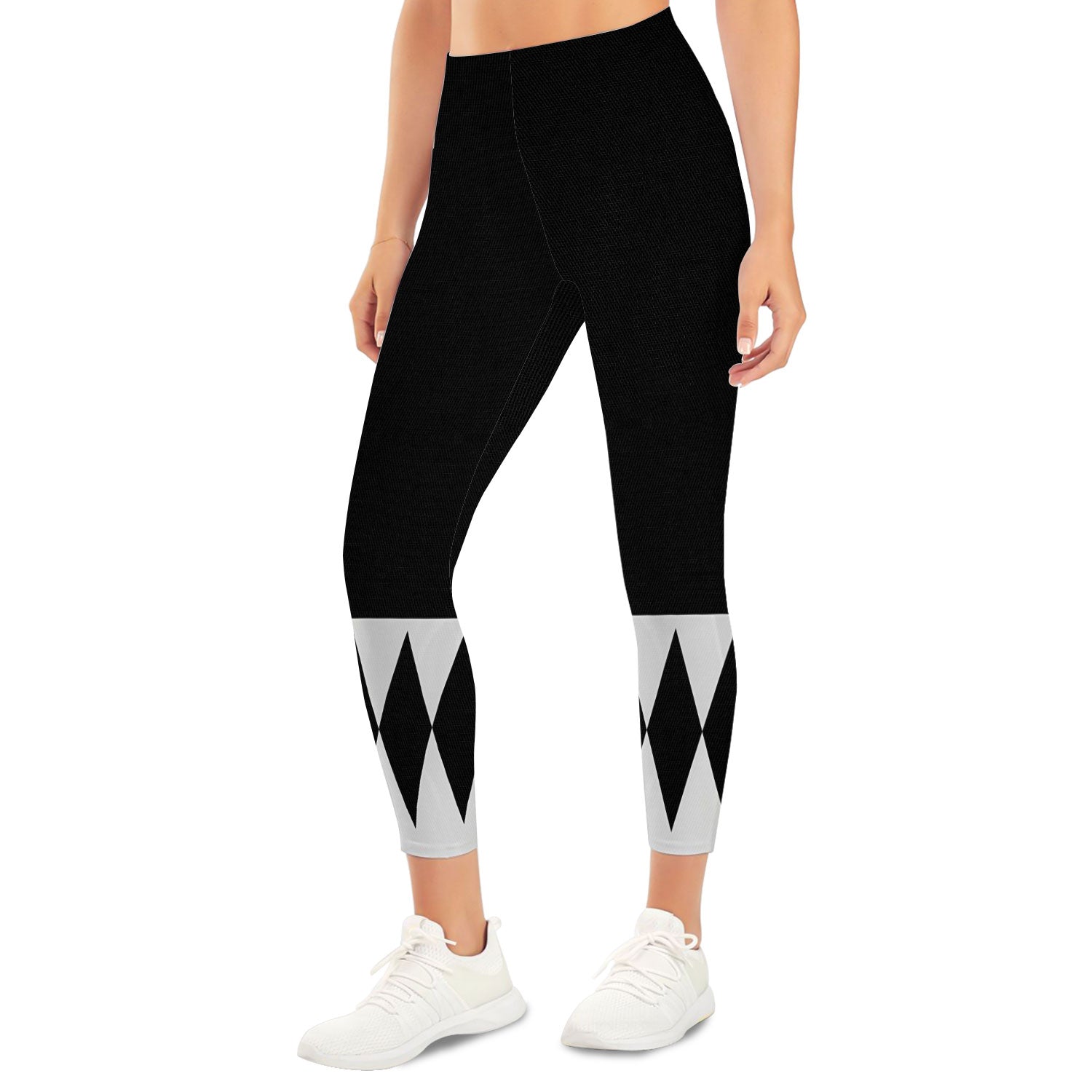 Black Ranger Mighty Morphin Tank Tops & Leggings