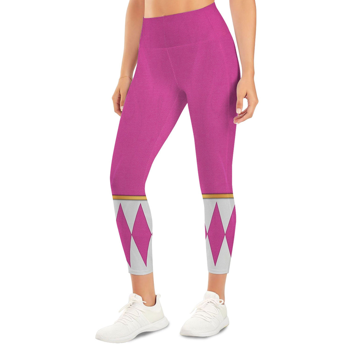 Pink Ranger Dragon Shield Tank Tops & Leggings