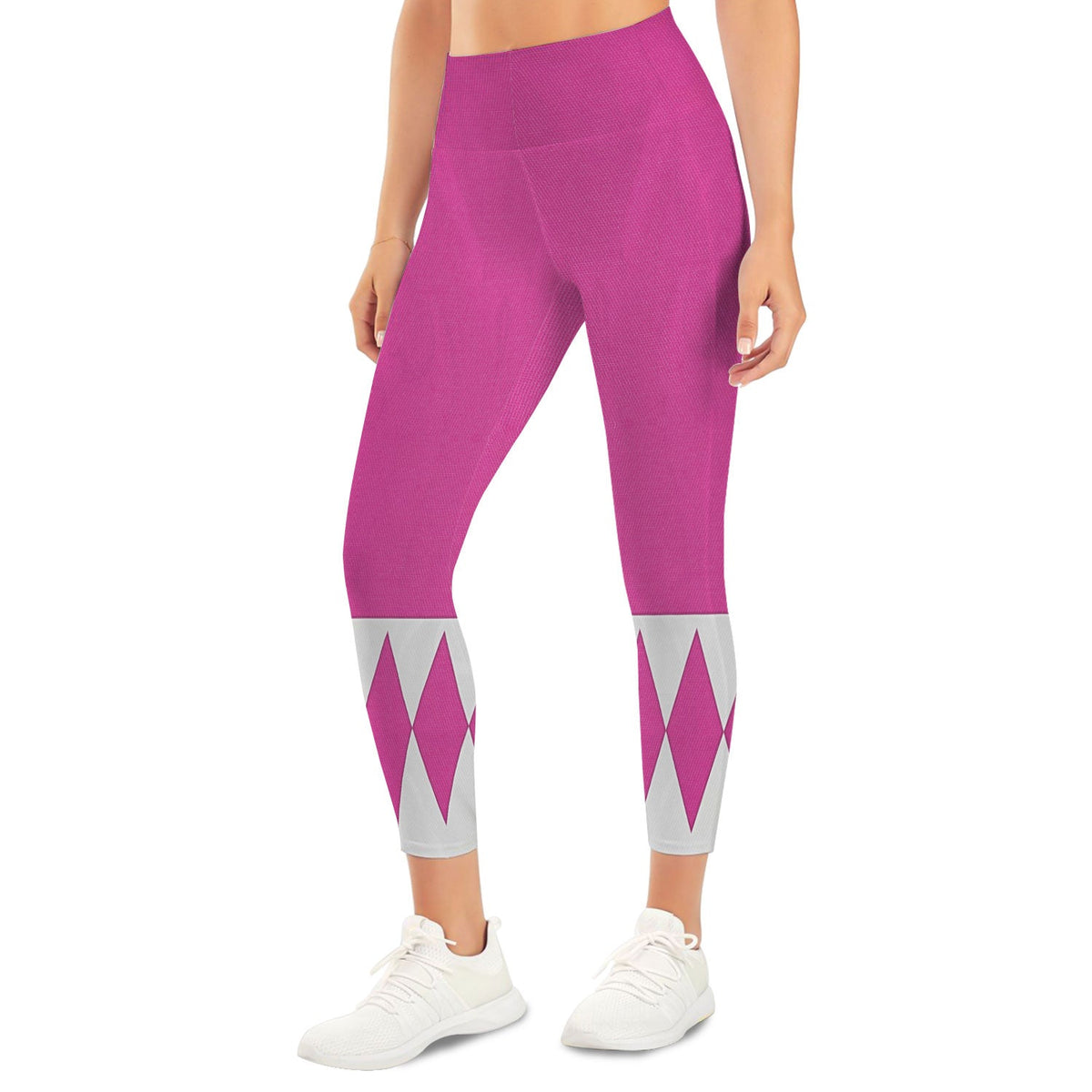 Pink Ranger Mighty Morphin Tank Tops & Leggings