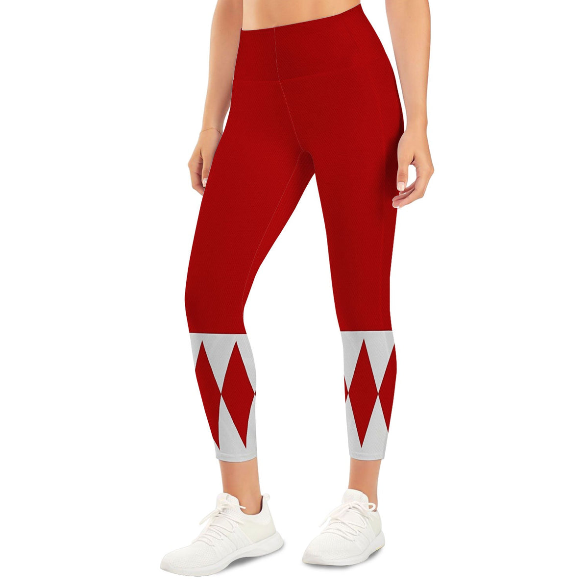 Red Ranger Mighty Morphin The Movie (1995) Tank Tops & Leggings