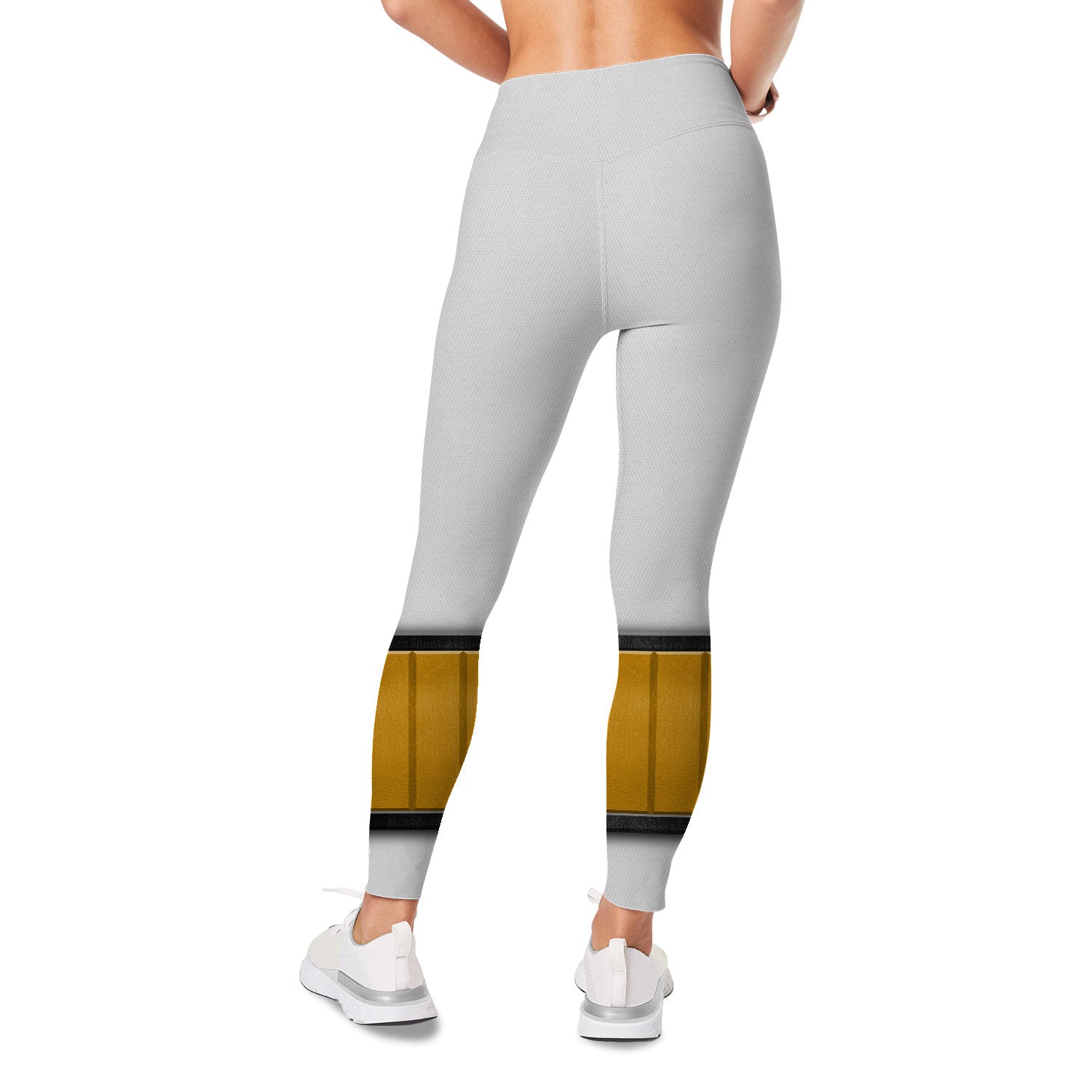White Ranger Mighty Morphin Tank Tops & Leggings