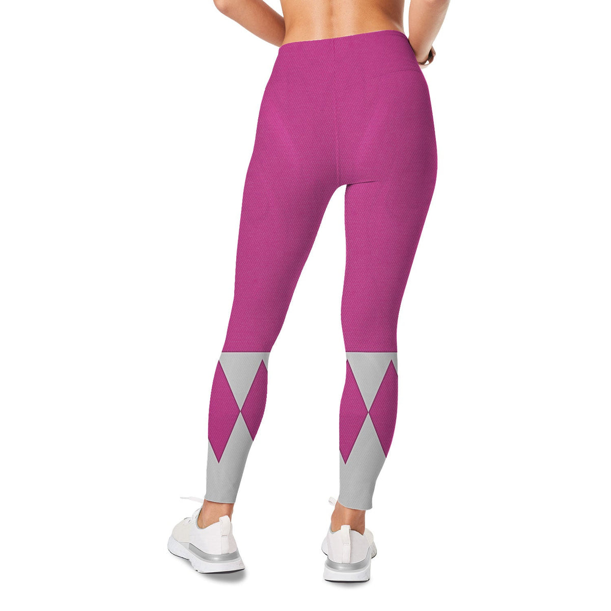 Pink Ranger Mighty Morphin Tank Tops & Leggings