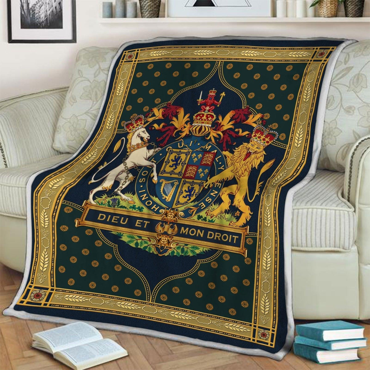 Blanket Stuart Coat of Arms - DucG