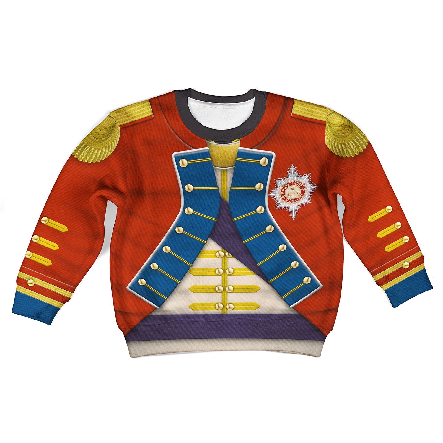 MakerHuman General Washington - The American Revolution Costume Cosplay Hoodie Sweatshirt T-Shirt Zip Hoodie & Sweatpants for Kids