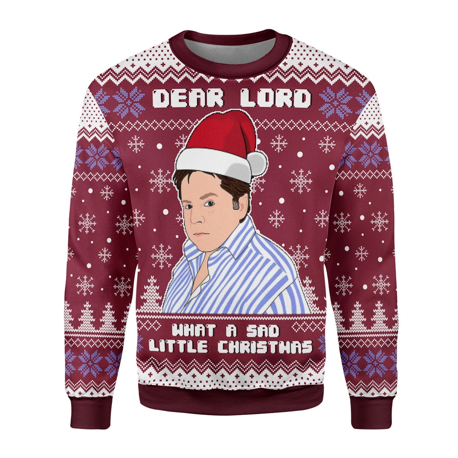YMskins Christmas Sweater What A Sad Little Christmas 3D Apparel