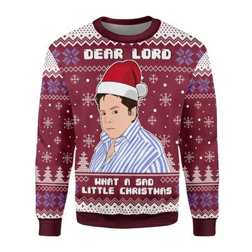 YMskins Christmas Sweater What A Sad Little Christmas 3D Apparel