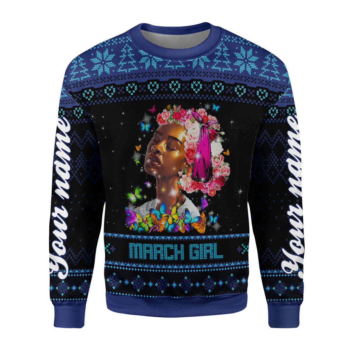YMskins Personalized Tops March Girl I Am The Storm All Over Printed