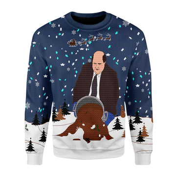 YMskins Christmas Sweater Kevin's Chili Funny 3D Apparel