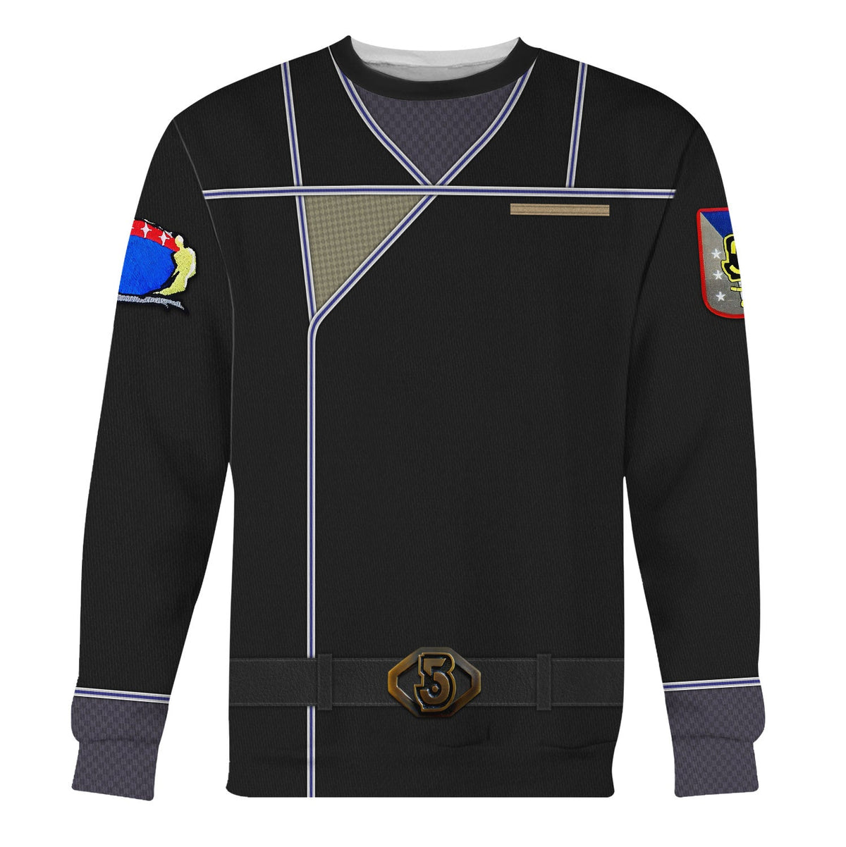 Babylon 5 John Sheridan Uniform T-shirt Hoodie Sweatpants Apparel