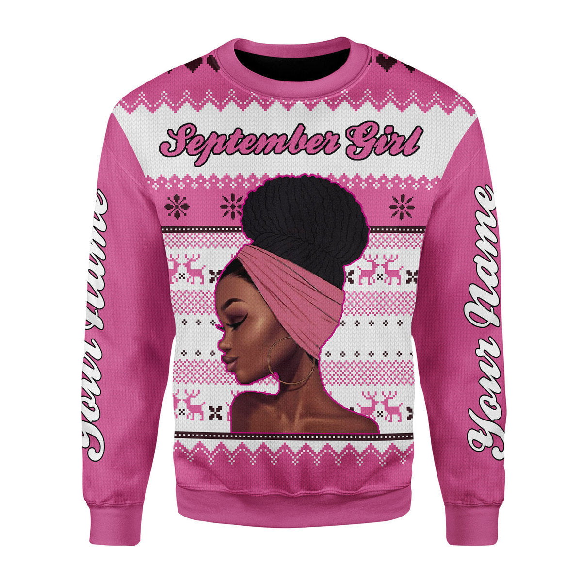 YMskins Personalized Tops September Girl All Over Printed