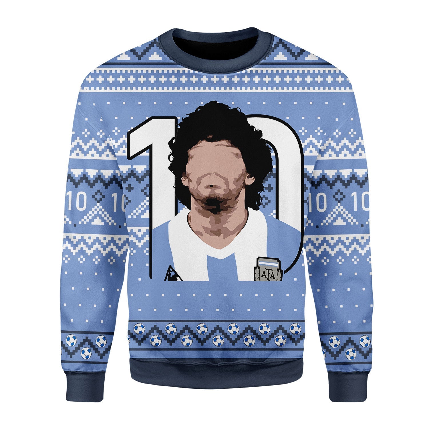 YMskins Christmas Sweater 10 Diego 3D Apparel