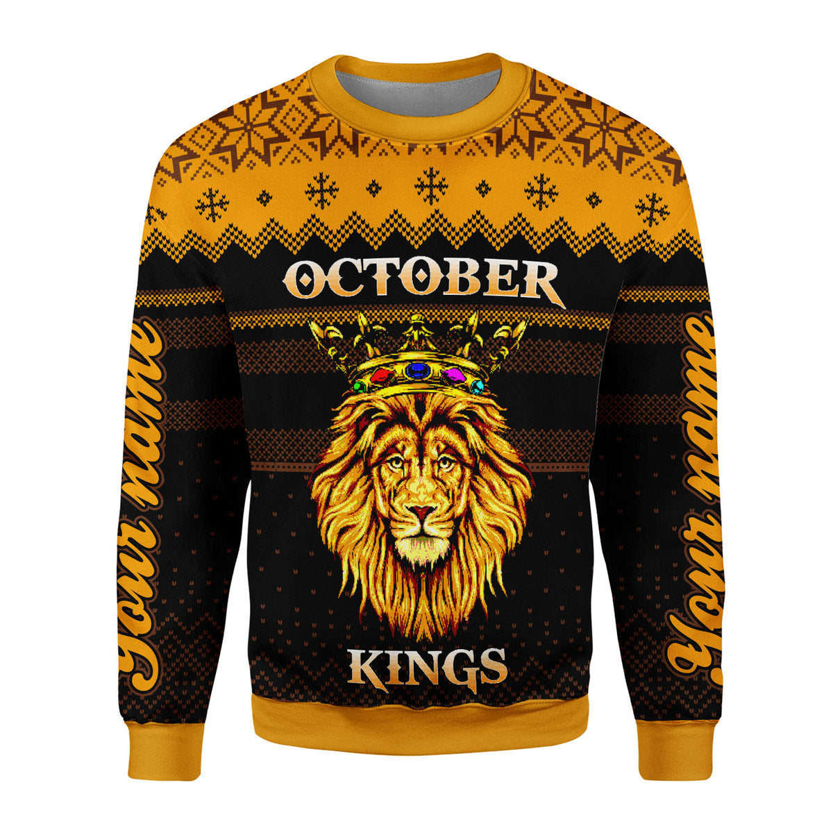 YMskins Personalized Tops October King All Over Printed