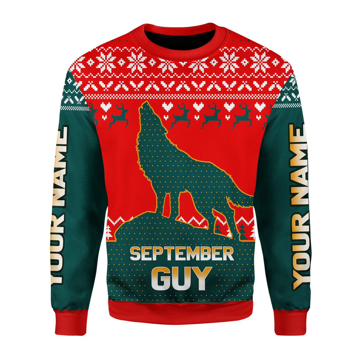 YMskins Personalized Tops September Guy All Over Printed