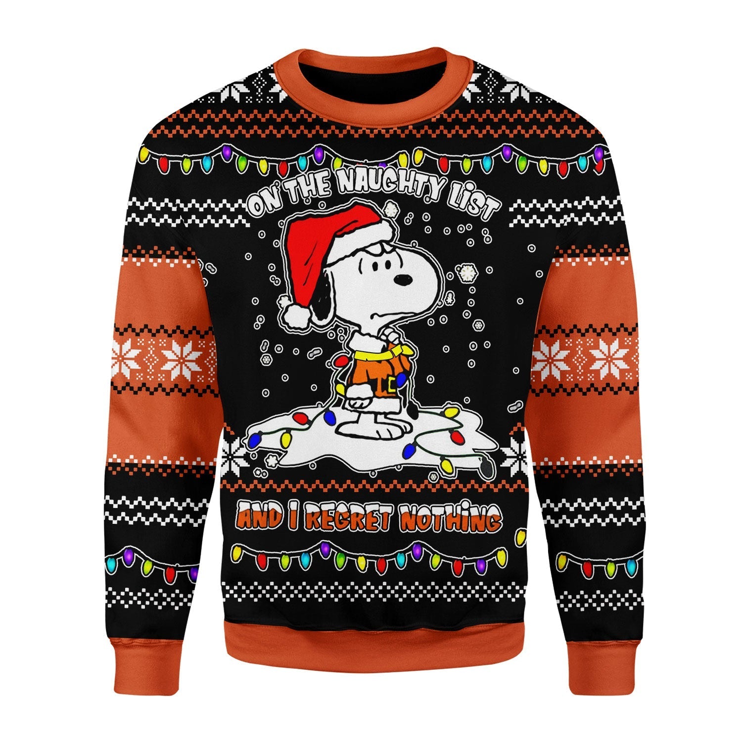 YMskins Christmas Sweater I Regret Nothing 3D Apparel