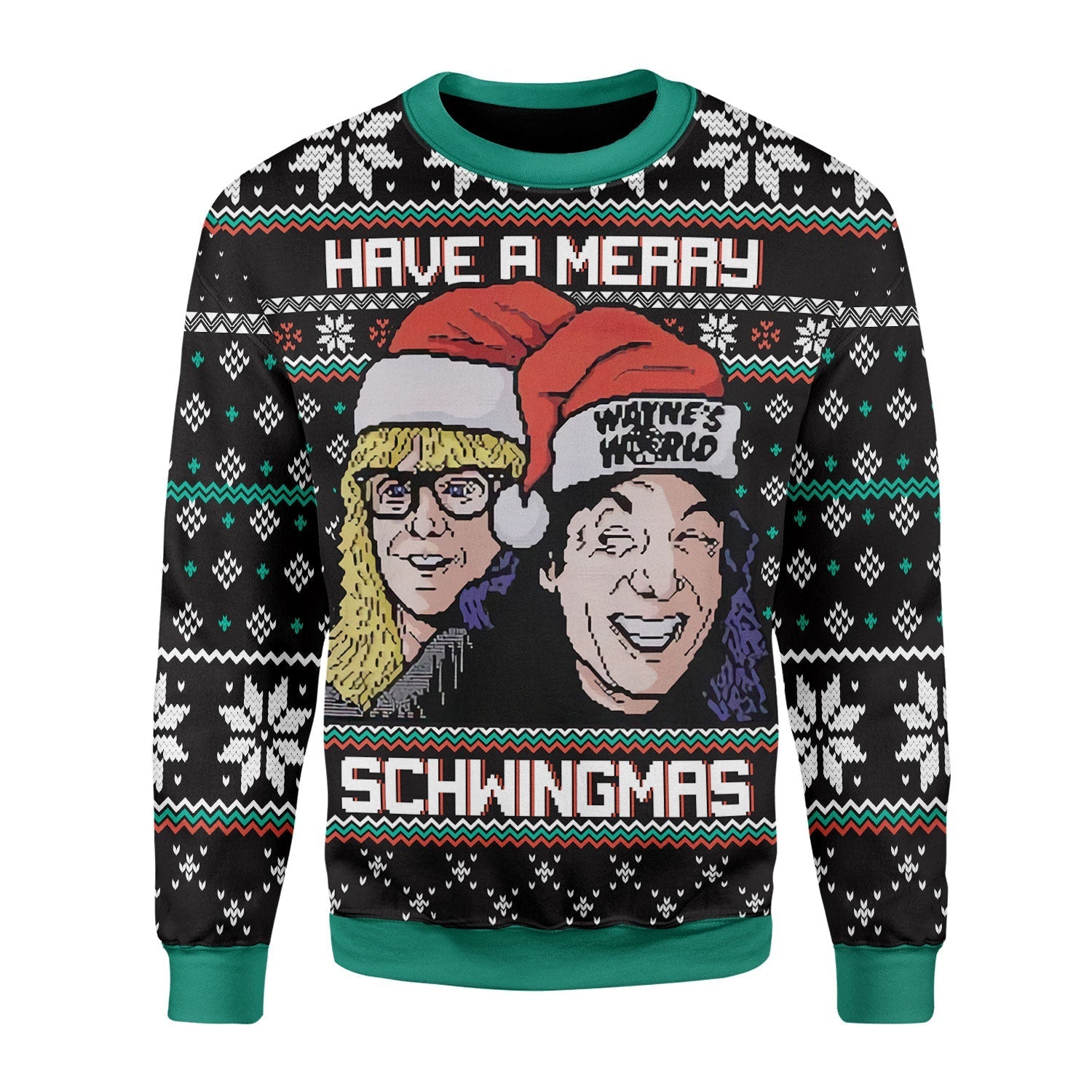 YMskins Christmas Sweater Have A Merry Schwingmas 3D Apparel