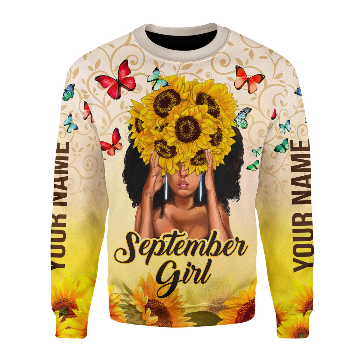 YMskins Personalized Tops September Girl All Over Printed